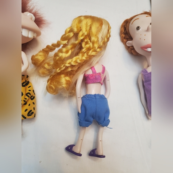 :*4 Vintage Viacom 1999 The Wild Thornberrys Eliza darwin donnie debbie Dolls 7" - Picture 15 of 16